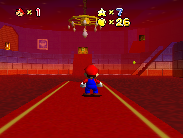 Screenshot of Super Mario 64 B3313