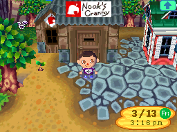 Screenshot of Animal Crossing: Wild World