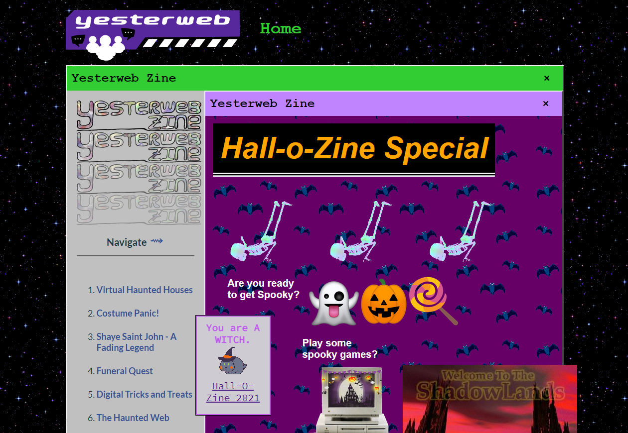 Halloween 2021 e-zine