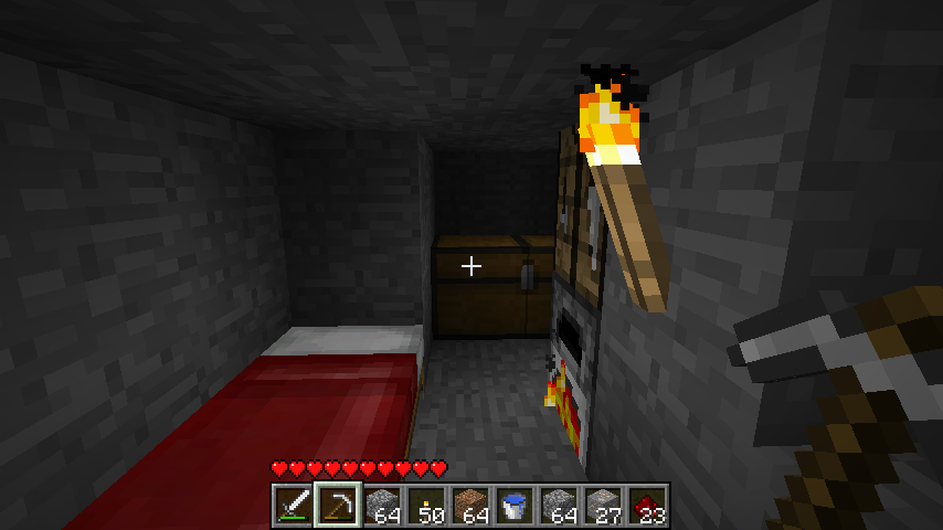 Screenshot of Minecraft Beta 1.7.3