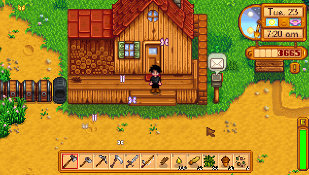 Screenshot of Stardew Valley