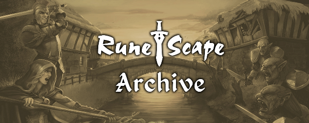 Banner for the RuneScape Archive